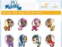 Tablet Screenshot of mugirls.com